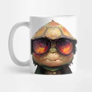 Cool Turtle In The Sunglasses Mug